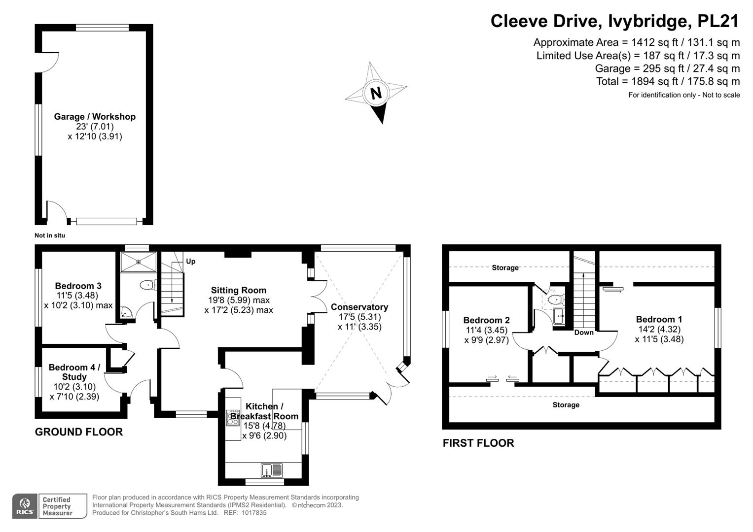 Cleeve Drive, Ivybridge Christophers South Hams